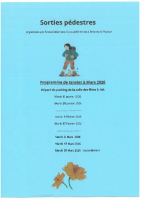 Sortie pédestre 2026_